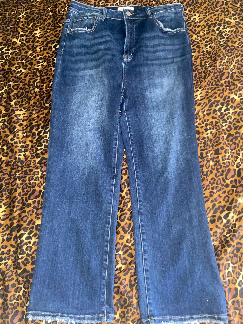Risen Los Angeles Dark Wash Boot-Cut Women's Jeans - Comfortable Stretch Denim